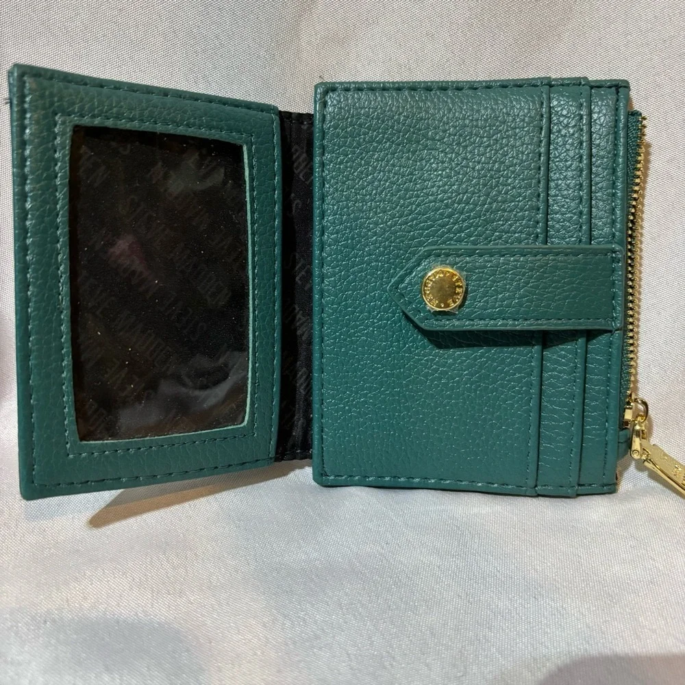Steve Madden Hayden Green Wallet Card Case